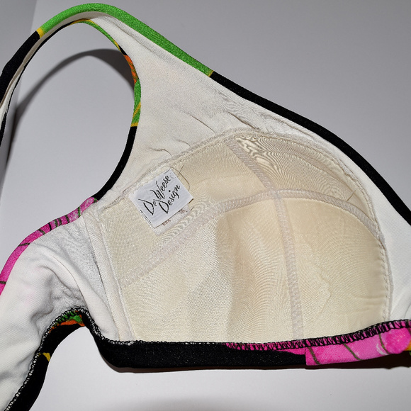 Vtg 60s DeWeese 2 pc Bullet Bra/Skirted Swim Set - Picture 8 of 8